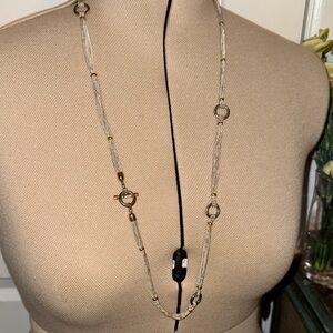 Ralph Lauren Elegant 32” Gold and Silver Necklace
